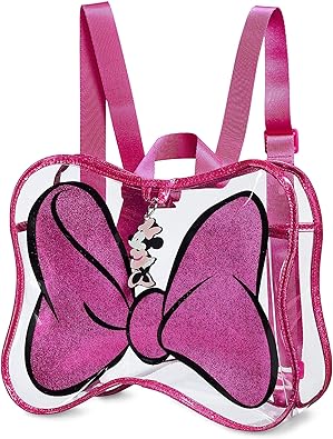 minnie mouse clear backpack