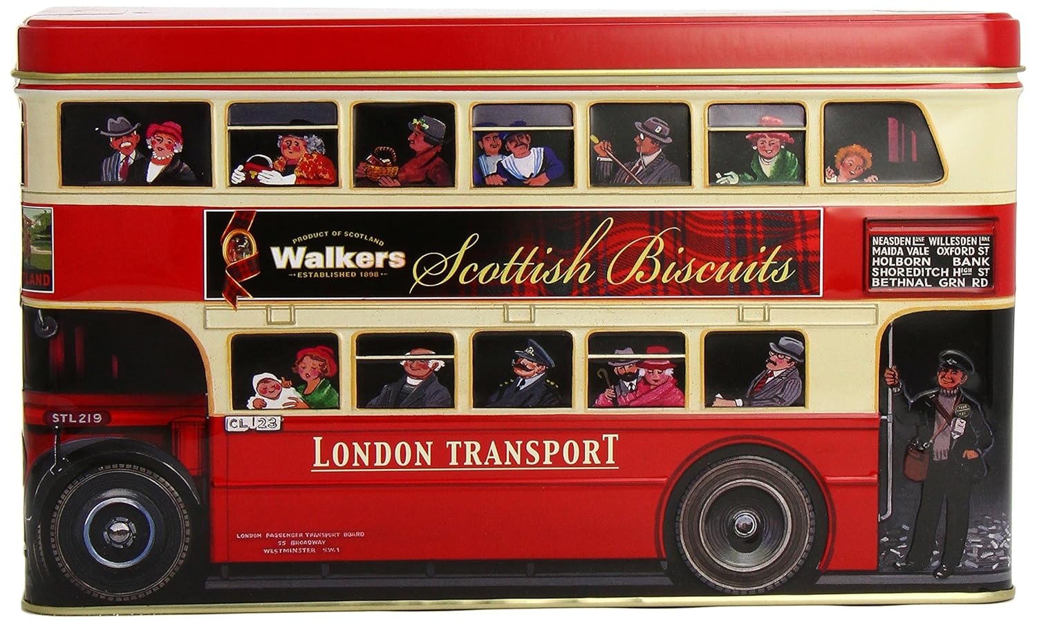 Walkers Shortbread, London Bus Tin Scottish Cookie Assortment 5483, 15.8 Ounce Amazon.co.uk