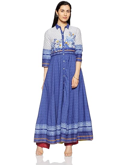 biba denim kurta
