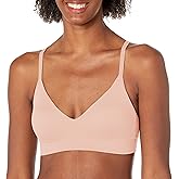 Maidenform Women's M Rib Seamless Bralette, Soft Wireless Pullover Bra, Convertible Straps