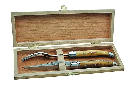 Baladéo Laguiole Besteck-Set, rostfreier Stahl 420 Messer Mehrfarbig One Size