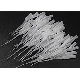 Bonsicoky Micro CA Glue Tips, 200Pcs, Precision Applicator Tips | Extender for DIY, Crafting, Lab Dispensing, Adhesive Dispensers, For Bottles with Nozzle