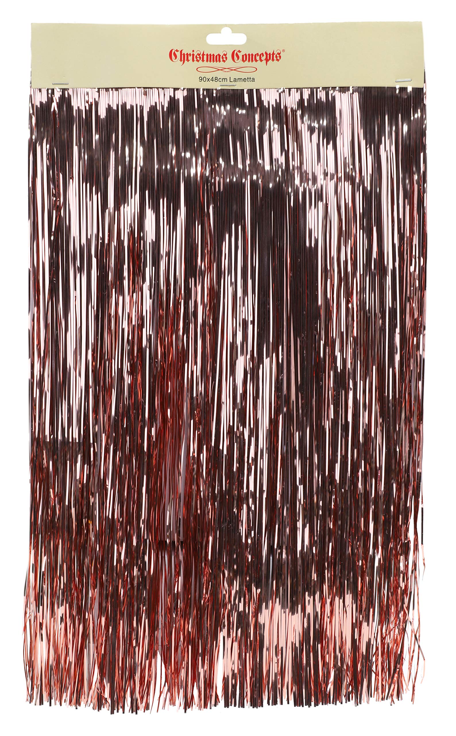 Christmas Concepts® Shiny Lametta - Christmas Tree Decorations (Rose Gold)