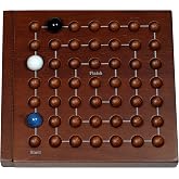 WE Games Wooden Cat &amp; Mouse Game, Travel Size - 5 in.