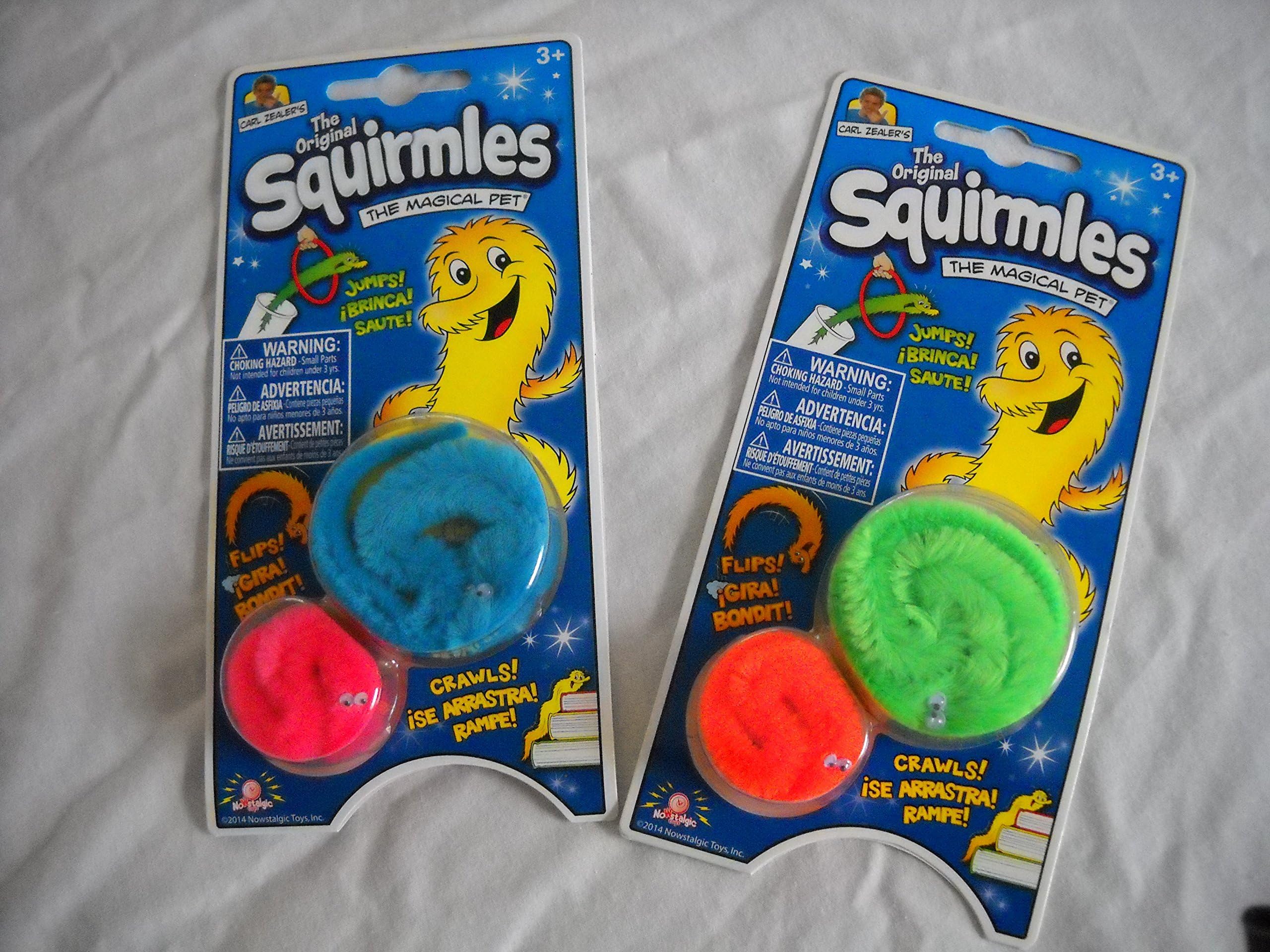 WOW Factory 2 Squirmles with Baby, The Original Magical Pet-for Easy Fun Tricks