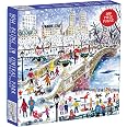 Michael Storrings Toy Workshop 500-Piece Foil Puzzle - Christmas Holiday Puzzle With Frosty Foil Accents - View #9