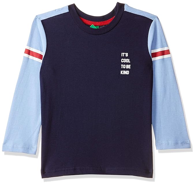 Boys Regular Fit Plain T-Shirt