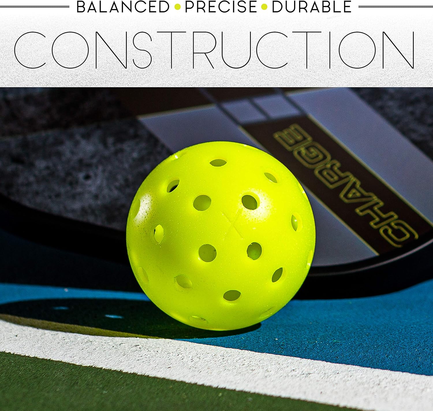 Franklin Sports X-40 Outdoor Performance Pickleballs - 12 Pack Bulk - USAPA Approved - Optic - Official Ball of US Open Pickleball Championships: Sports & Outdoors