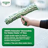 Unger StripWasher MonsoonStrip Pac 14" 35cm Sleeve T Bar Window Washer Green view 5