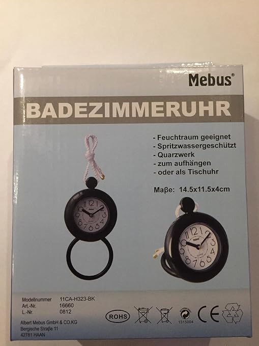 30+ Tolle Badezimmeruhren Amazon