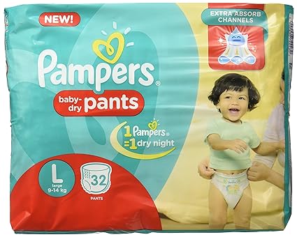 amazon pampers l size