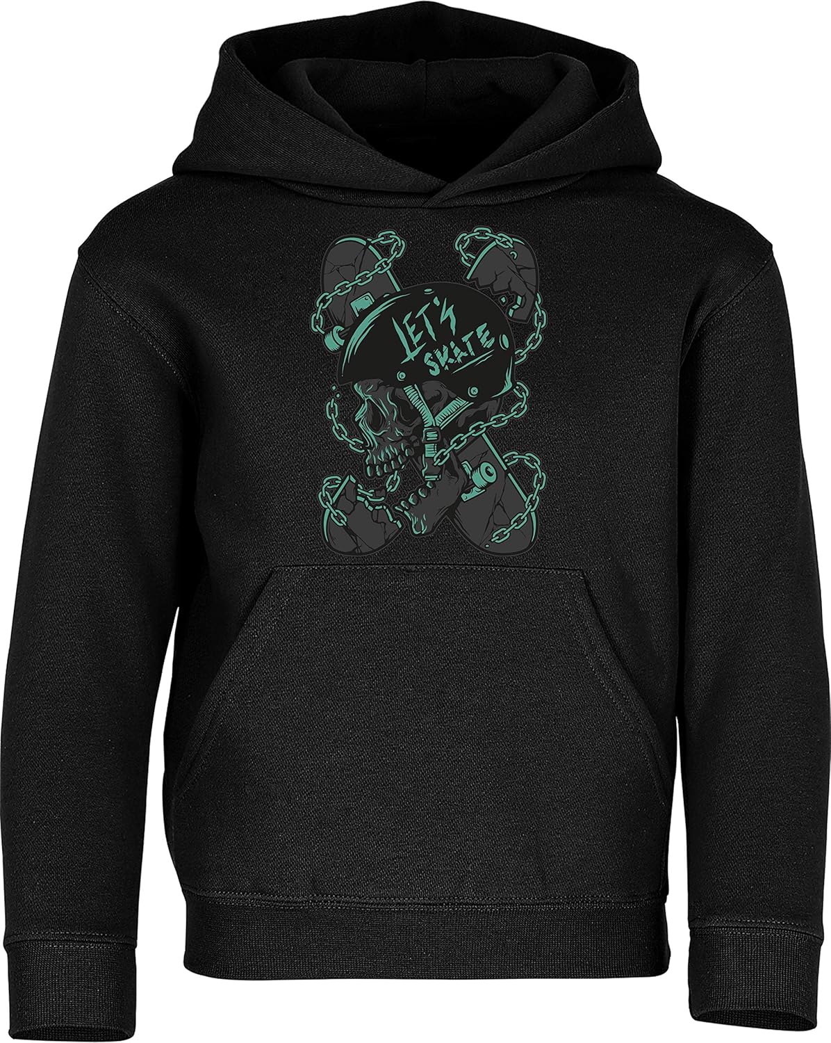 Children's jumper Let's Skate hoodie hoodie sweatshirt skateboard skater skaters board SK8