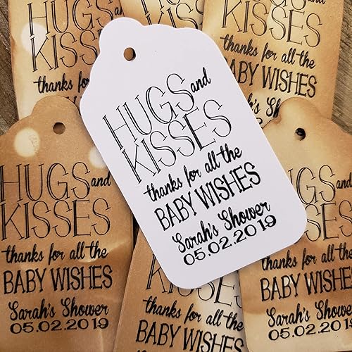 personalized baby shower favor tags