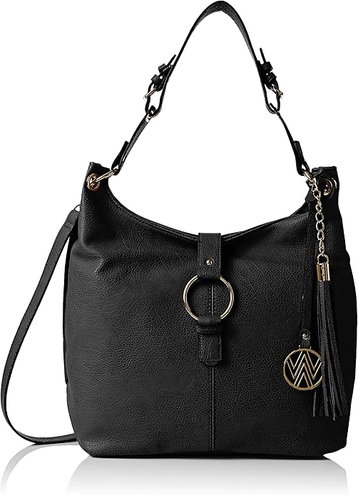 Wallis Women's Slouch Shoulder Bag Black (Black) Amazon.co.uk Shoes