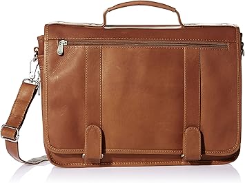 piel leather briefcase