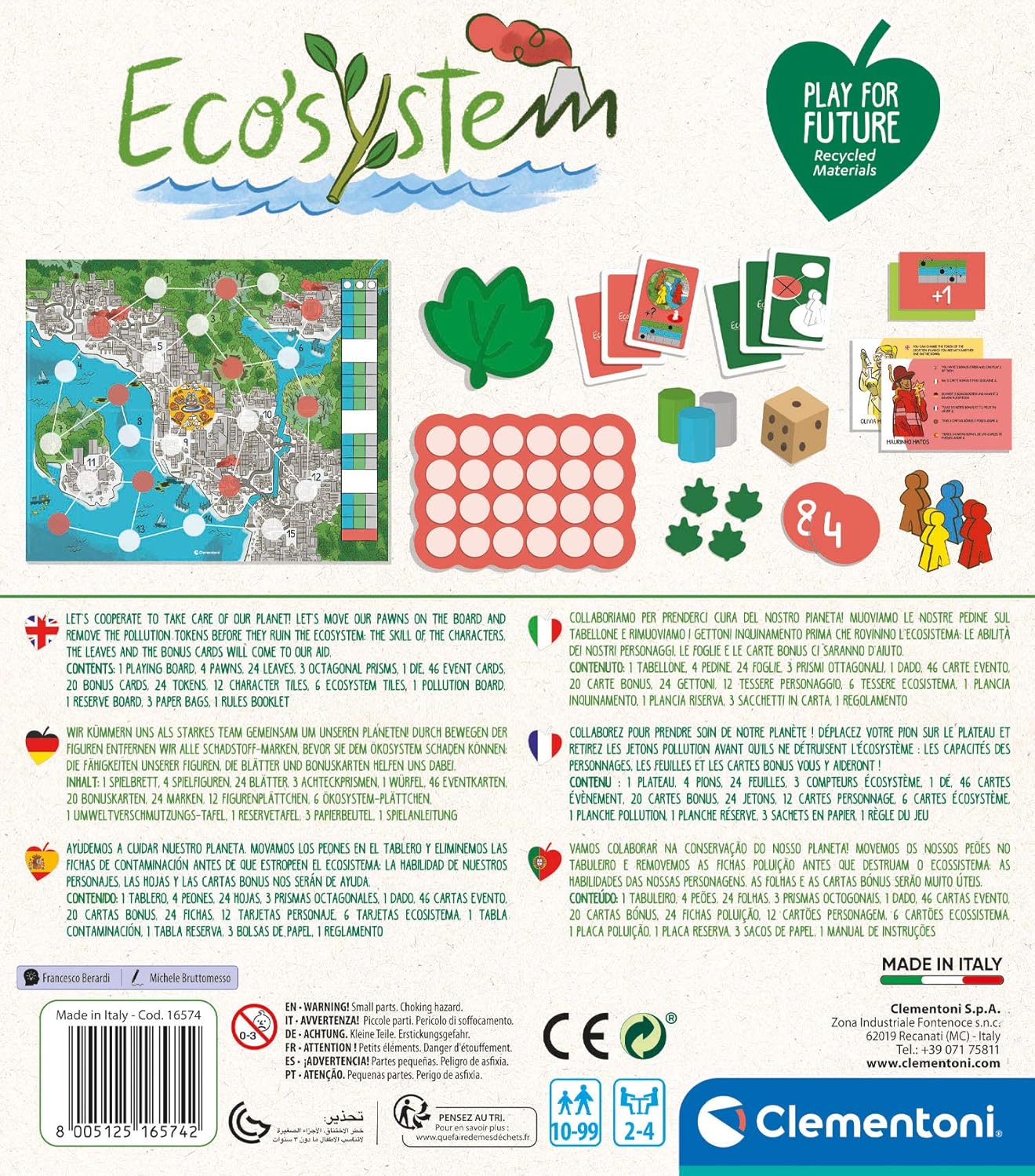 Clementoni Ecosystem Board Game Amazon De Spielzeug
