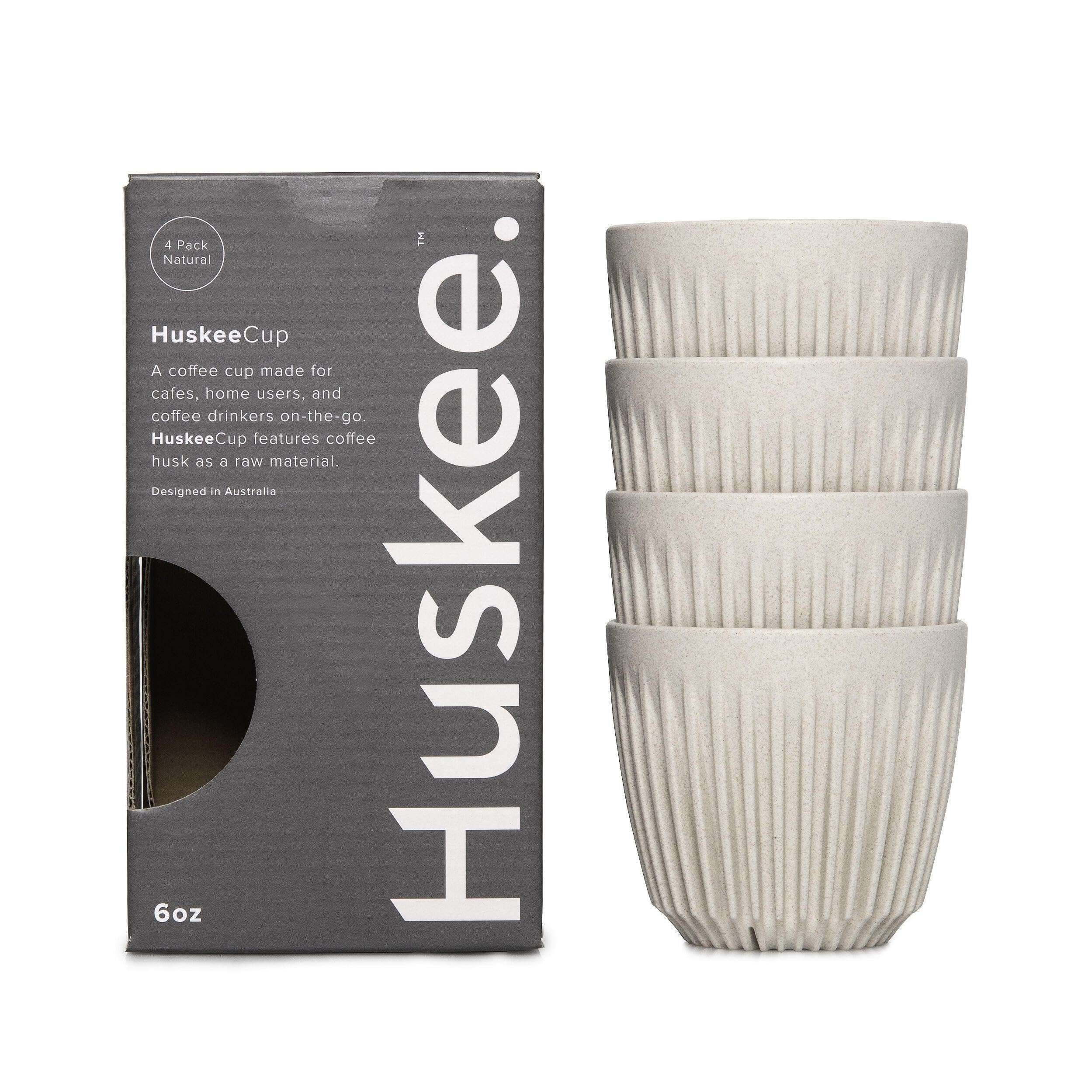 Huskee - HuskeeCup (4-Pack) (Natural, 6oz)