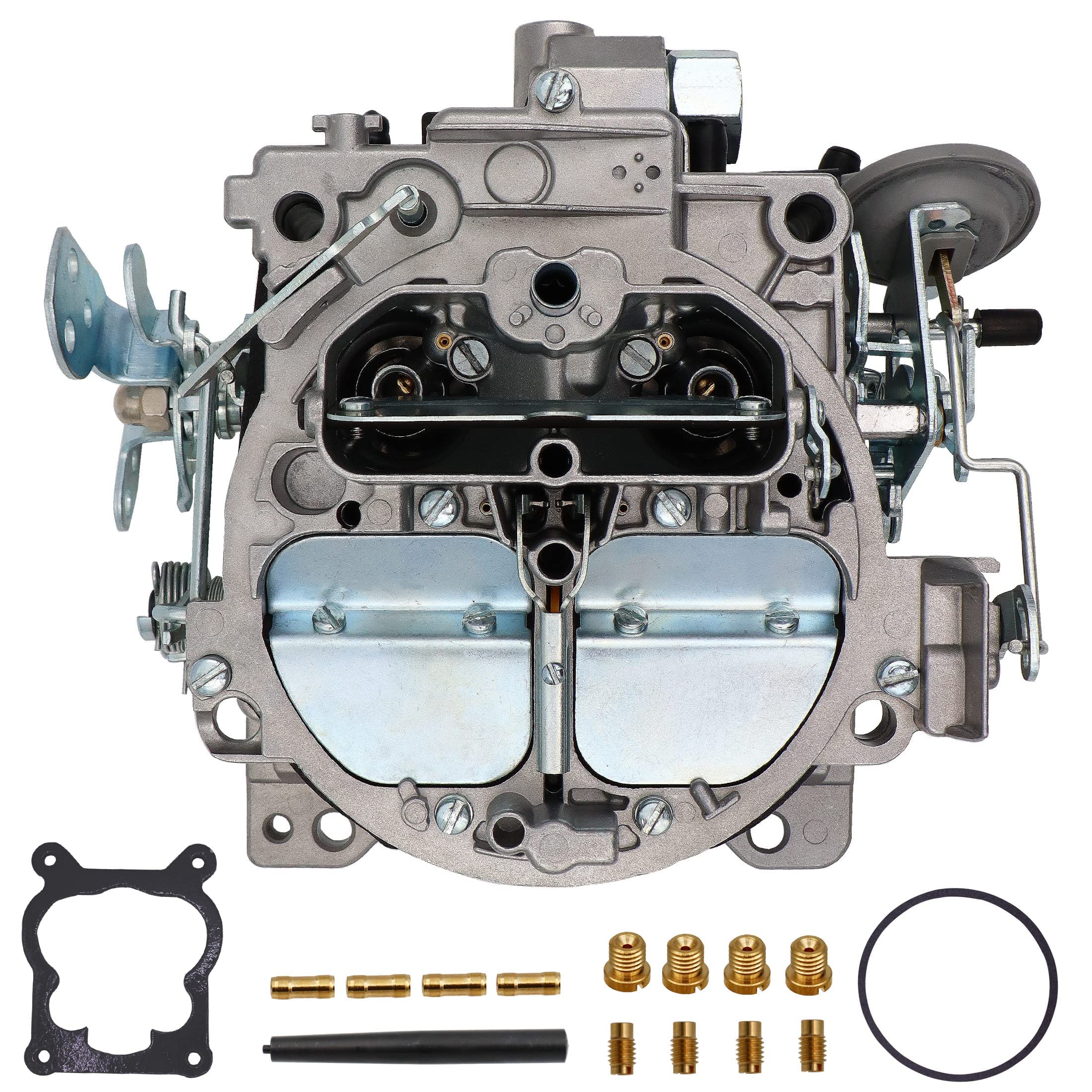 Photo 1 of Rochester Quadrajet New Carburetor 4 Barrel for 1901R 4MV Chevy 1966-1973 big small block GMC Corvettes 1975-1979 Manual Divorced Choke 750 CFM Chevrolet Engines 327 350 427 454 1901-GG 4-BBL