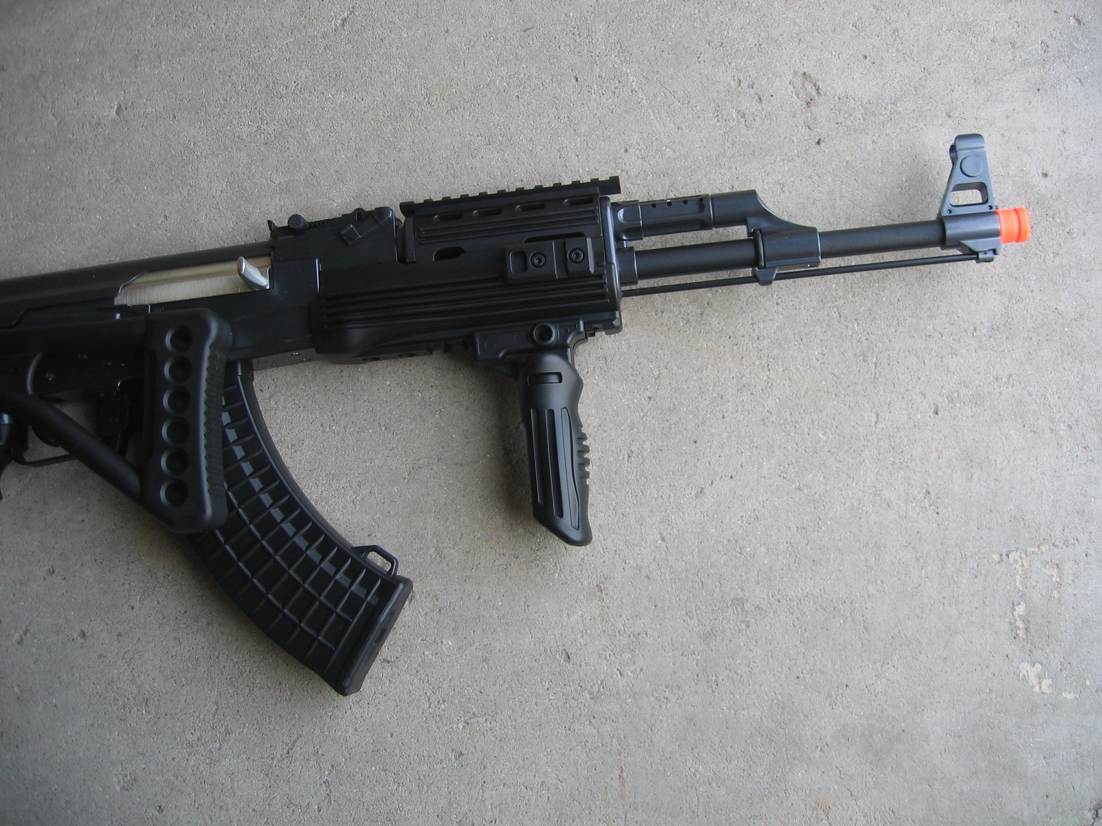 Double Eagle DE Ak47S Metal Automatic Electric Airsoft Assault Gun