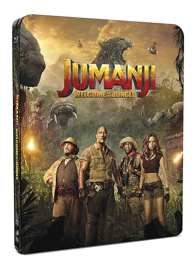 Jumanji: Welcome To The Jungle [Steelbook] [Blu-ray] [2017]