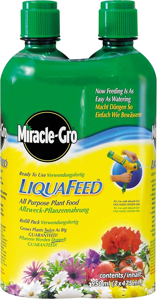 Miracle Gro Liquafeed All Purpose Plant Food Refills 2 Pack