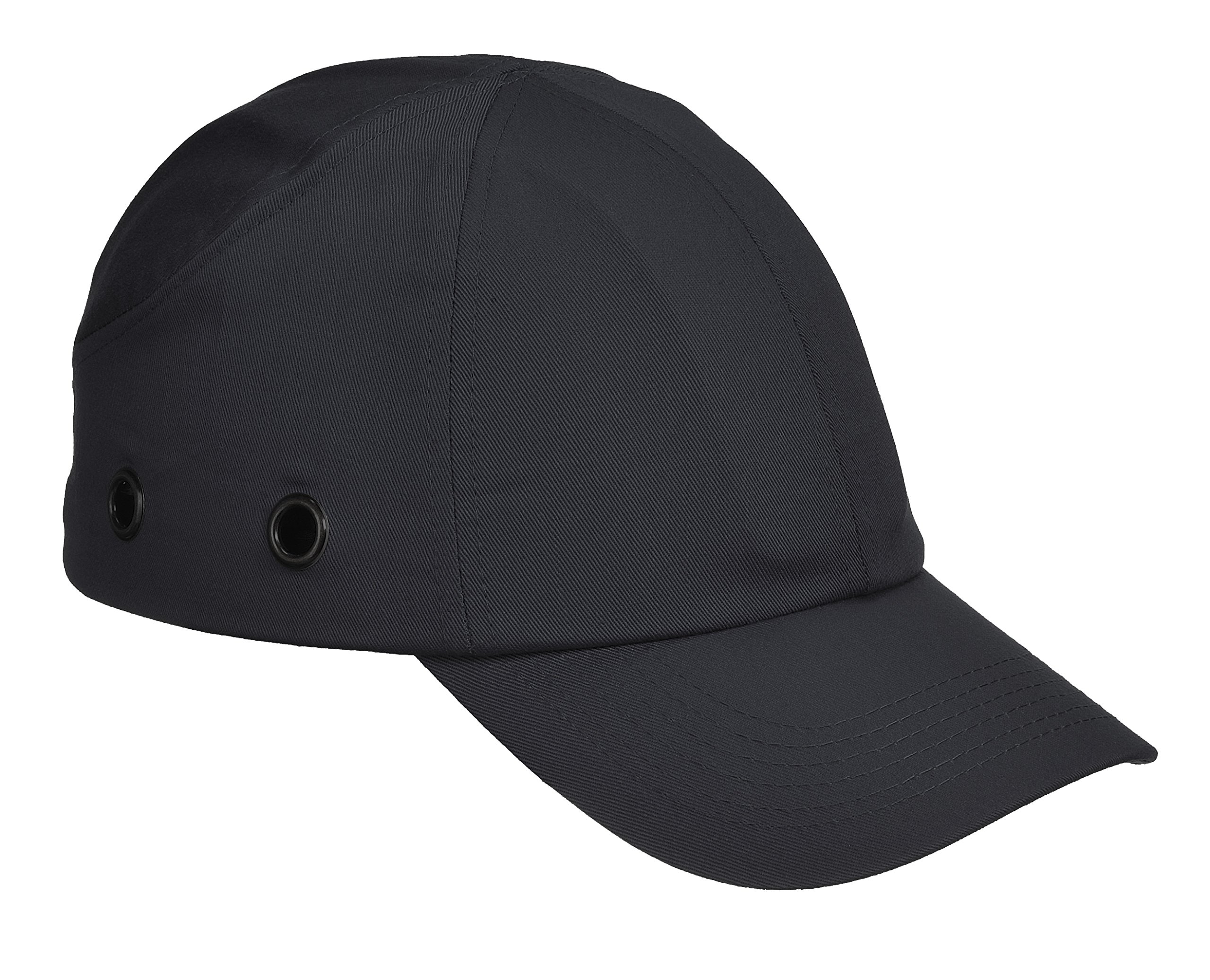 Portwest PW59 Lightweight EVA Safety Work Bump Cap with Long Peak - Adjustable Workwear Ventilated Hat, Navy