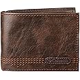 Columbia Men's Everyday Bifold Wallet-Multiple Card Slots, Id Window