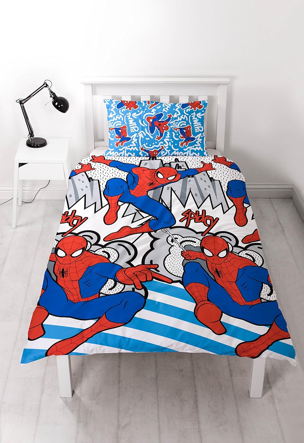 spiderman single bed set