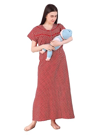 Women`s Feeding/Maternity/Nursing Nighty/Nightwear