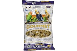 Hagen B2801 Gourmet Seed Mix for Cockatiels and Small Hookbills, 1.3 Kg, 2.5-Pound