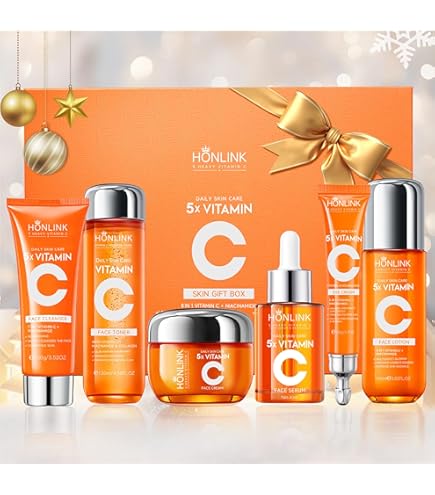 Amazon.com : Complete 10-Piece Skin Care Set|Rich in Orange