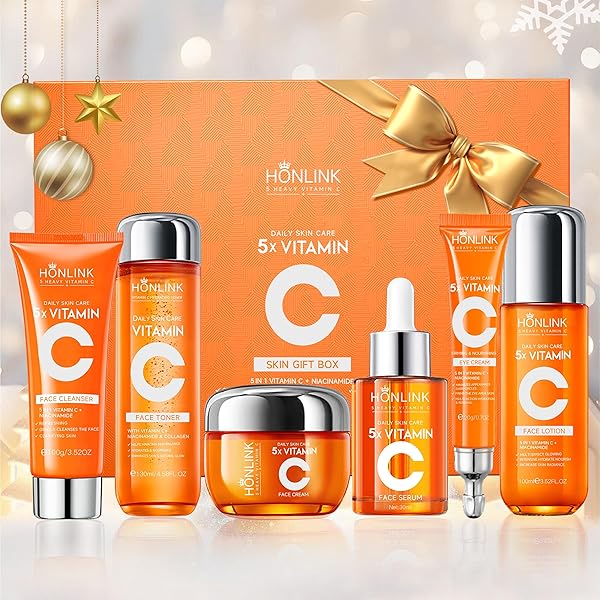 Amazon.com: Collagen Skin Care Set, 6Pcs Anti Aging Face Care Sets