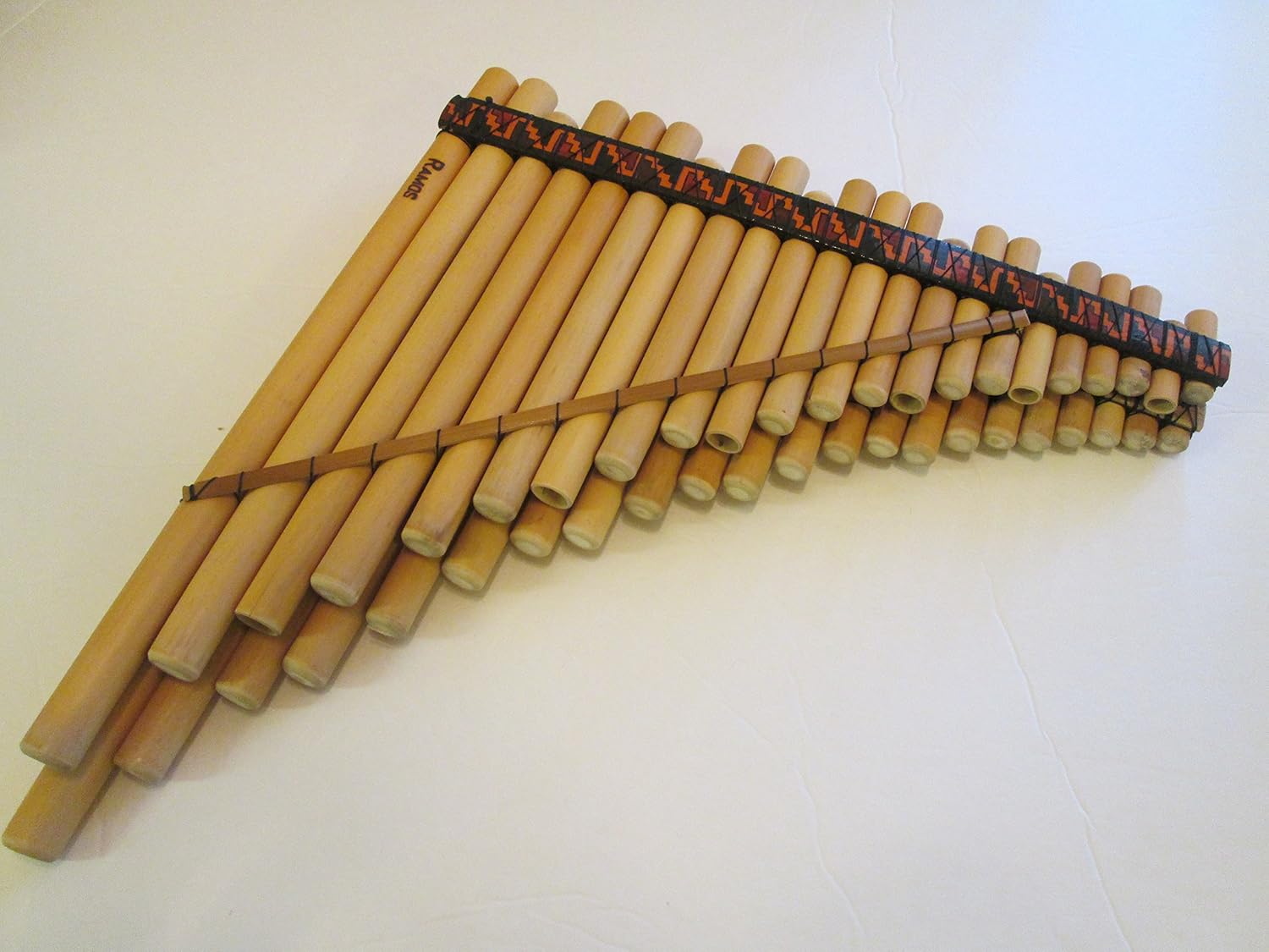 Bamboo Panflute De 22 Pipes Key In G Key By Key Pan Flute Bamboo Woodwind