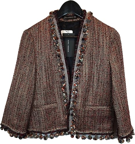 pom pom jacket zara