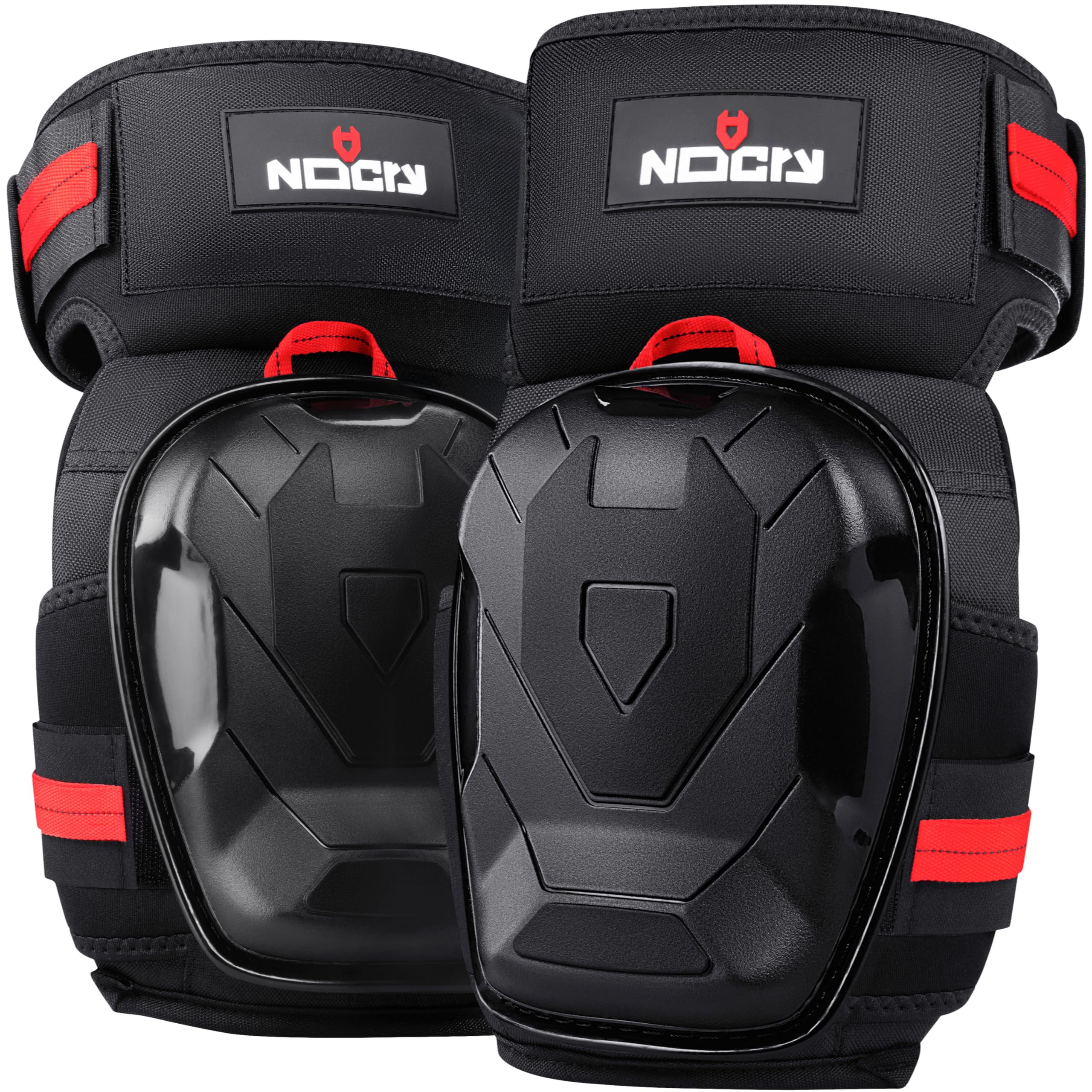 Photo 1 of NoCry Professional Work Knee Pads for Men Construction with Ankle Support and Heavy Duty Anti-Slip Cap — Foam Cushion and Extra Thick Gel Padding — Reinforced Thigh & Shin Straps