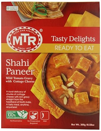 Amazon Com Mtr Shahi Paneer 10 5 Ounce Boxes Pack Of 10