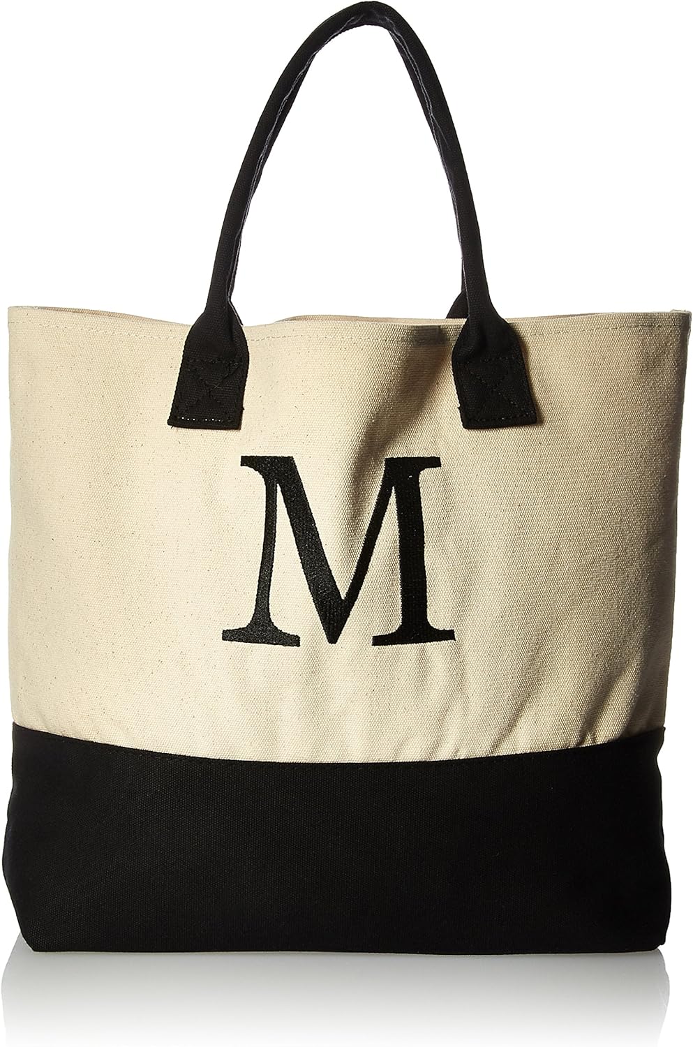 monogrammed canvas tote bags