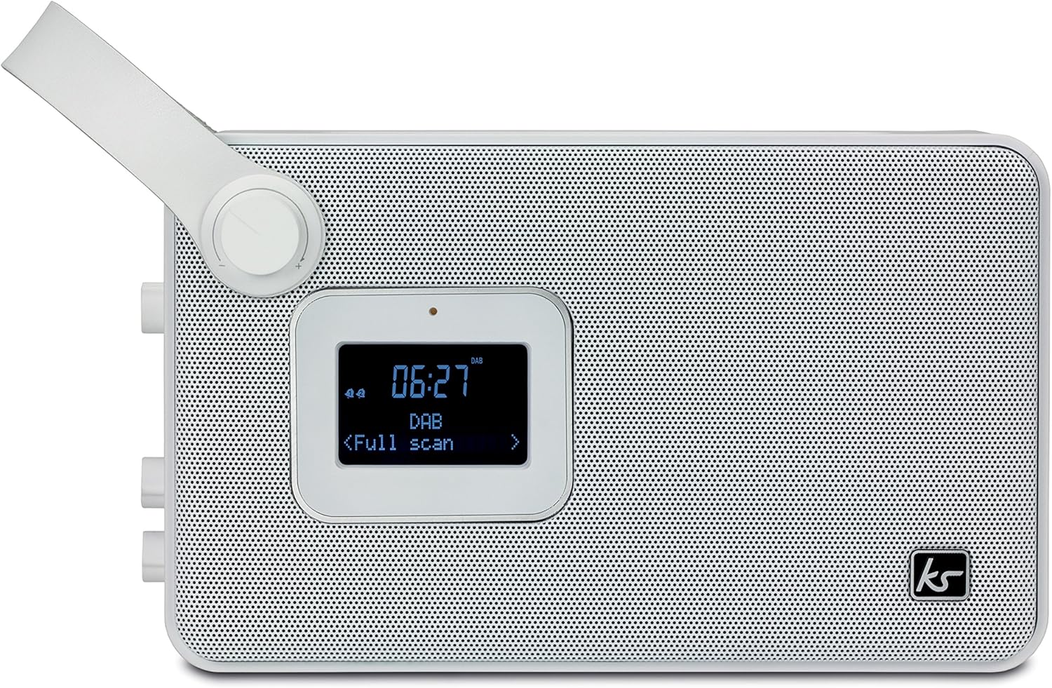 KitSound Air Audio DAB/FM/Bluetooth Radio Alarm Clock Speaker with Snooze and Sleep Functions