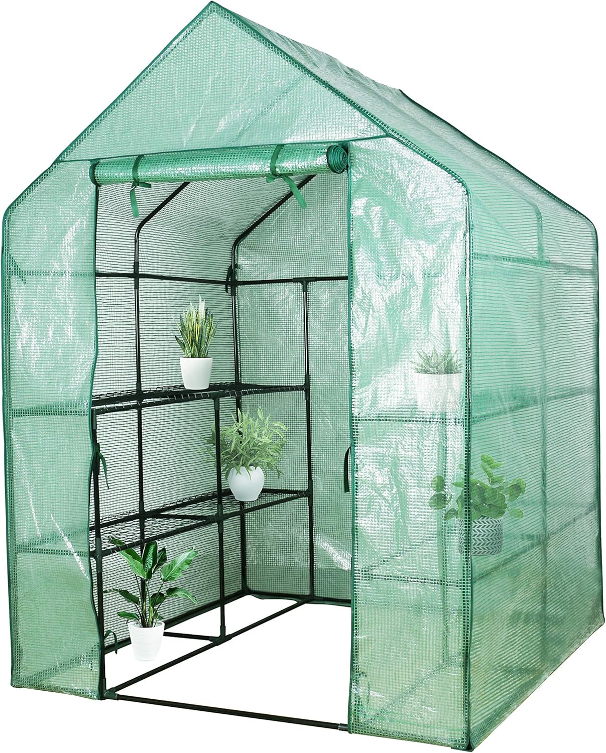 VEIKOU Walkin Greenhouse PE Cloth Cover