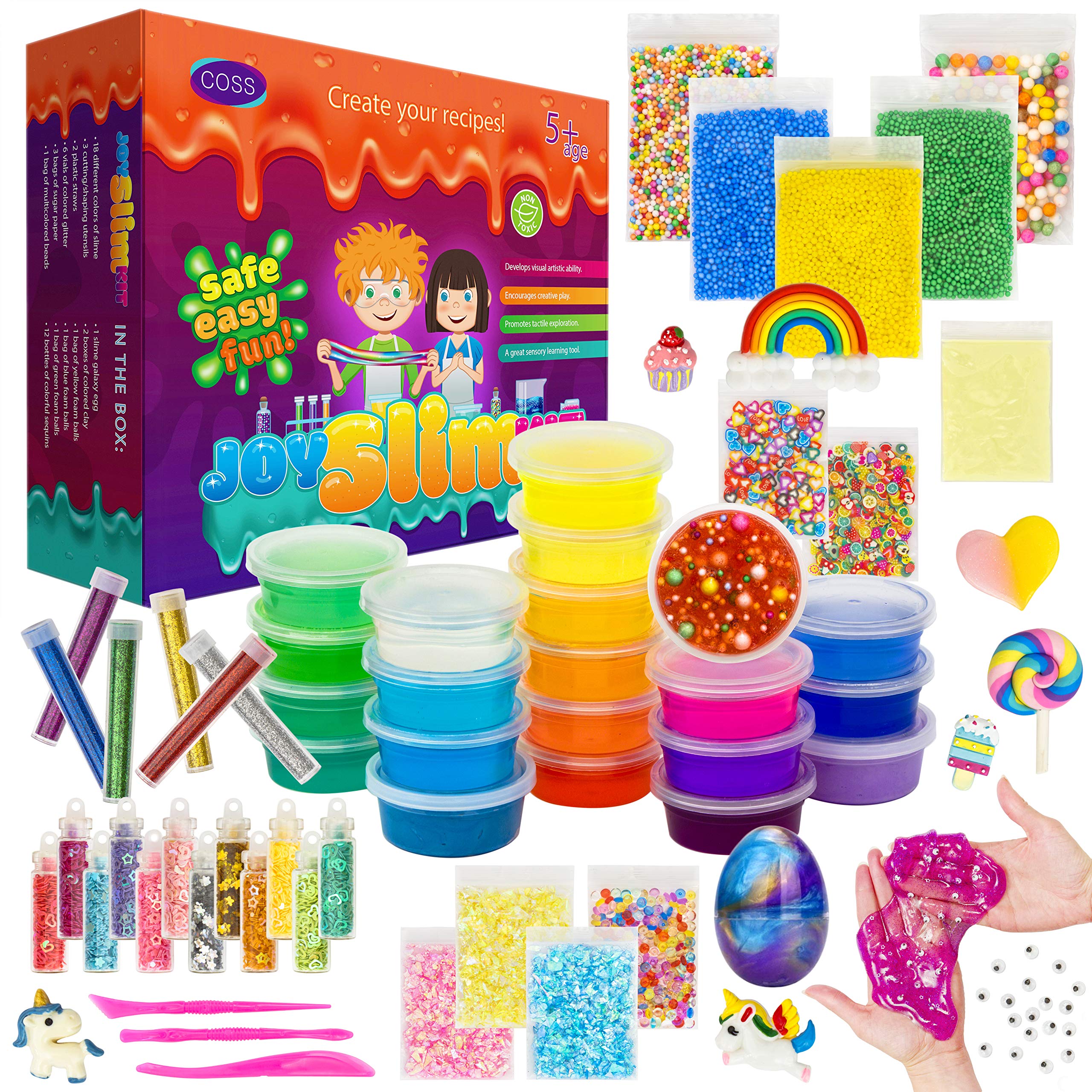 weird science sensory slime kit