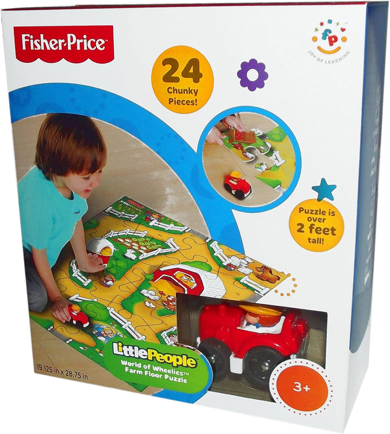 fisher price farm puzzle