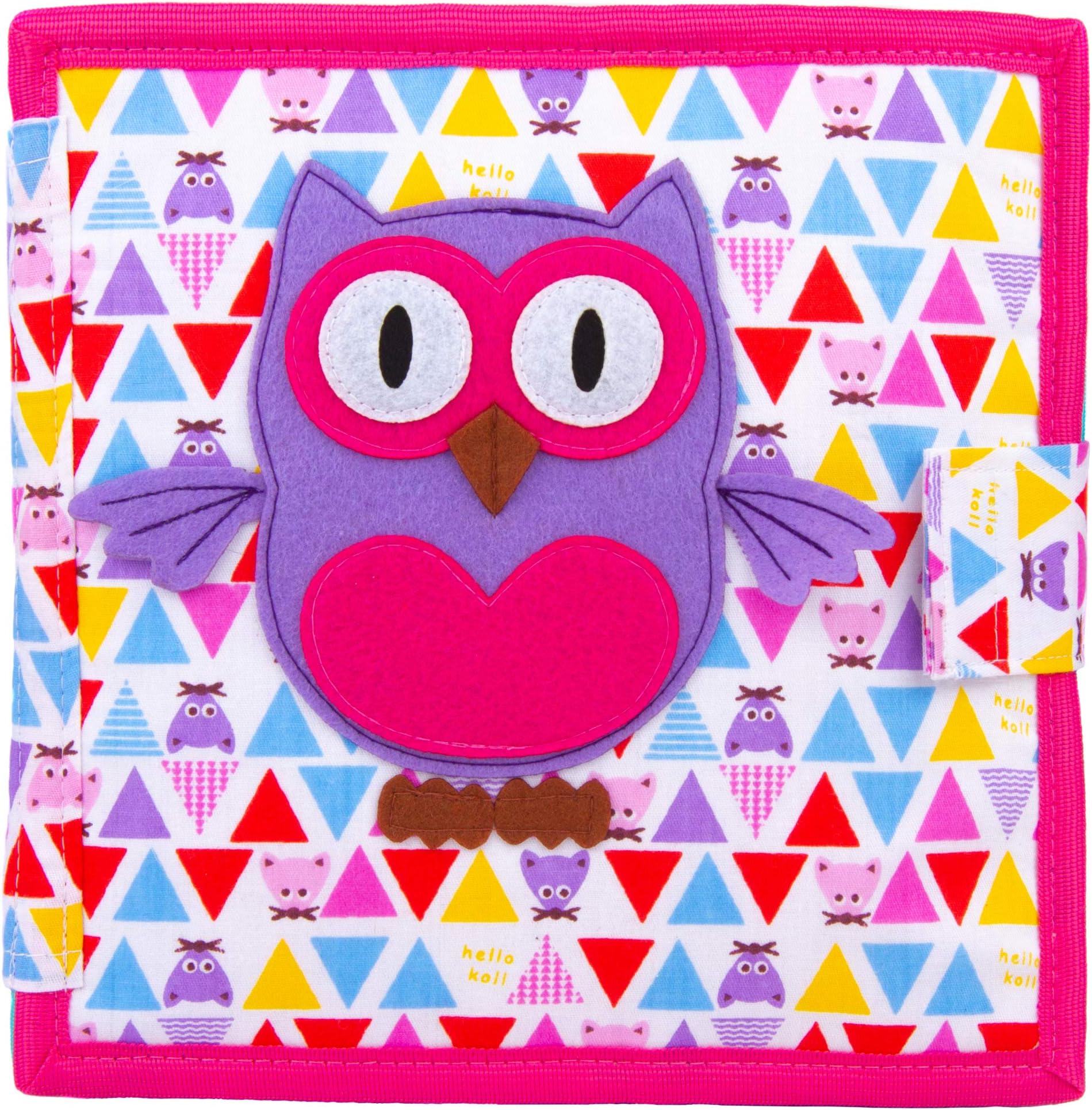 GoogooGaga my Quiet Book for Toddlers Soft Activity Books for Toddlers Quiet Books for Babies Cloth Books Best Quiet Book Toddlers Kids Busy Book for Toddlers Toys to Keep Toddlers Busy, 10 pages