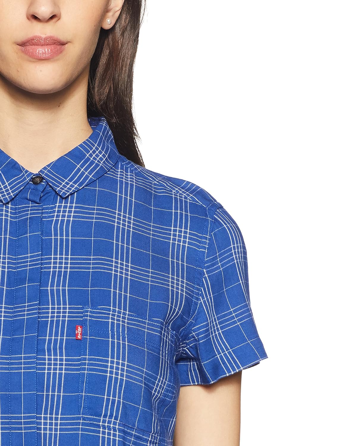 levi's women's body blouse shirt