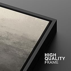 MUDECOR Framed Canvas Print Wall Art Set Monochrome