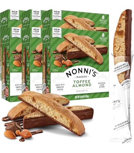 Amazon.com: Nonni's Biscotti Turtle Pecan, 6.88-Ounce Boxes (Pack