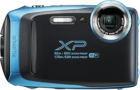 Fujifilm Xp130 Appareil Photo Numerique Bleu Amazon Fr Photo