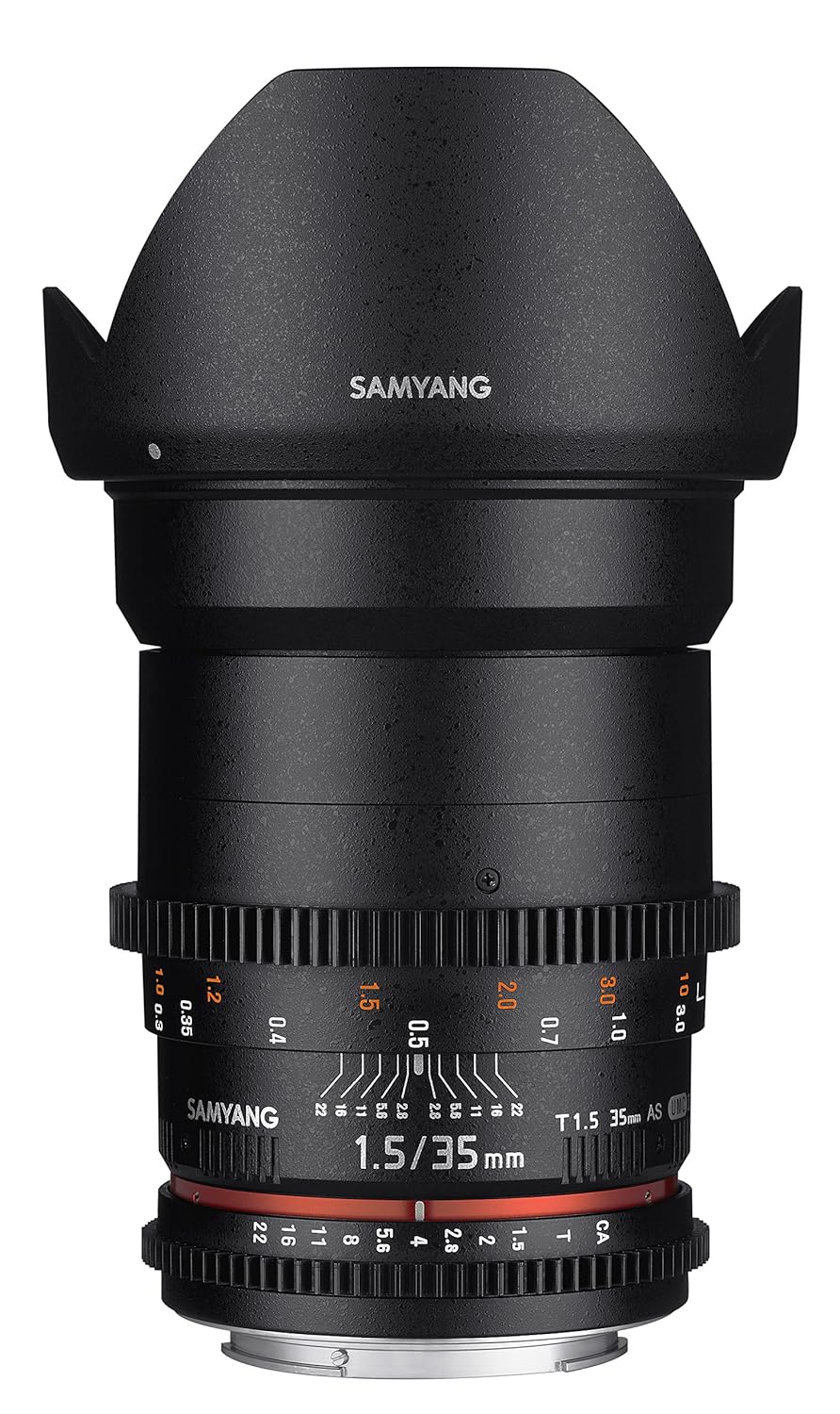 Samyang F Objetivo para vídeo VDSLR para Nikon F distancia focal fija