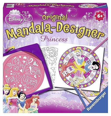 Amazoncom Ravensburger Disney Princess Mandala Designer -