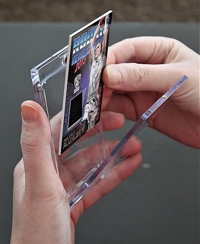 130pt One Touch Card Holders (5 Pack) Magnetic Baseball Card Sleeves for Trading Thick Jersey Patch Cards Hard Case Protectors Sports Football Hockey Basketball Soccer in Saudi Arabia | Whizz Protective Sleeves 130pt One Touch Card Holders (5 Pack) Magnetic Baseball Card Sleeves for Trading Thick Jersey Patch Cards Hard Case Protectors Sports Football Hockey Basketball Soccer in Saudi Arabia | Whizz Protective Sleeves