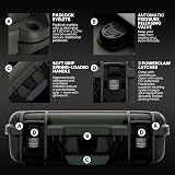 NANUK 909 Protective Case Olive NK-7 Resin Waterproof Custom Foam Insert 32cm view 5